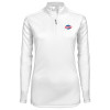 Thumbnail image for  Syntrel Womens White Interlock 1/4 Zip