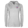 Thumbnail image for  Womens White Sport Wick Stretch Full Zip Jacket