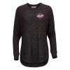 Thumbnail image for  Boxercraft Womens Black Heather Cuddle Oversized Crew