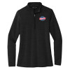 Thumbnail image for  TravisMathew Womens Black Crestview 1/4 Zip