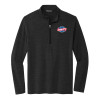 Thumbnail image for  TravisMathew Black Crestview 1/4 Zip Pullover