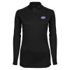 Thumbnail image for  Syntrel Womens Black Interlock 1/4 Zip