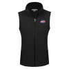 Thumbnail image for  Womens Black Fleece Full Zip Vest