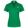 Thumbnail image for  Womens Kelly Green Performance Fine Jacquard Polo