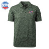 Thumbnail image for  Dark Green Honeycomb Jacquard Polo