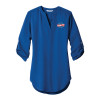 Thumbnail image for  Womens Royal 3/4 Sleeve Tunic Blouse