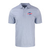 Thumbnail image for  Cutter & Buck White/Royal Pike Recycled Symmetry Print Polo