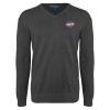 Thumbnail image for  Charcoal Heather VNeck Sweater