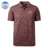 Thumbnail image for  Maroon Honeycomb Jacquard Polo