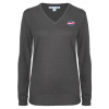 Thumbnail image for  Womens Charcoal Heather VNeck Sweater