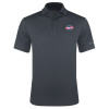 Thumbnail image for  Columbia Charcoal Omni Wick Drive Polo