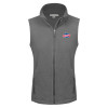 Thumbnail image for  Womens Charcoal Fleece Full Zip Vest