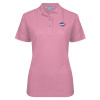 Thumbnail image for  Womens Silk Touch Light Pink Pique Polo