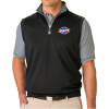 Thumbnail image for  Fairway & Greene Black/Grey Heather Caves 1/4 Zip Vest