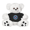 Thumbnail image for  Plush Big Paw 8 1/2 inch White Bear w/Black Shirt