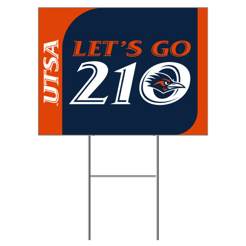 UTSA Yard Sign w/Step Stake No Rider Single Sided 18 x 24