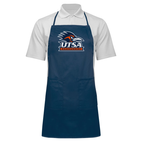 UTSA Full Length Navy Apron