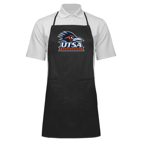 UTSA Full Length Black Apron