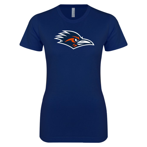 UTSA Next Level Womens Navy Boyfriend T