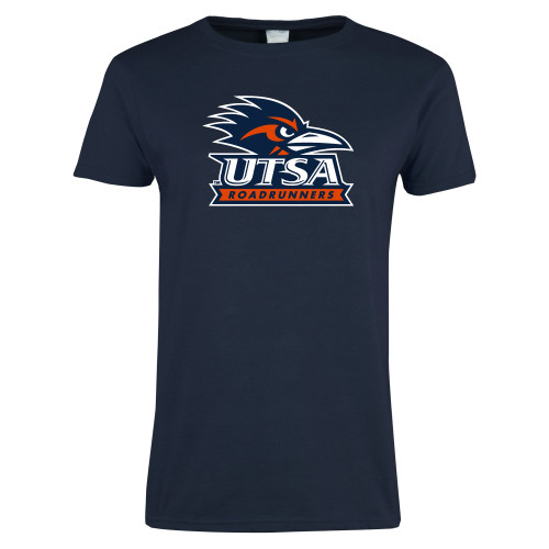 UTSA Womens Short Sleeve Navy T