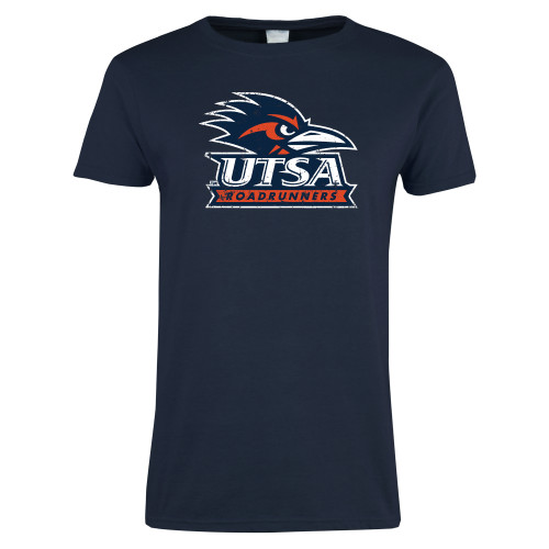 UTSA Womens Short Sleeve Navy T