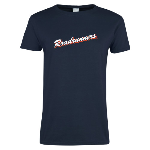 UTSA Womens Short Sleeve Navy T