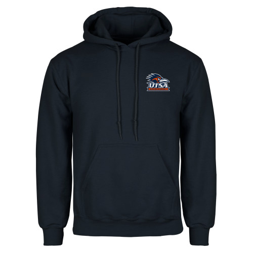  Navy Fleece Hoodie - UTSA Primary Mark