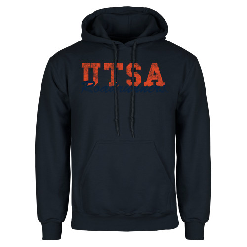  Navy Fleece Hoodie - UTSA Roadrunners Distressed