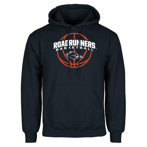  Navy Fleece Hoodie - UTSA Roadrunners Basketball Arched