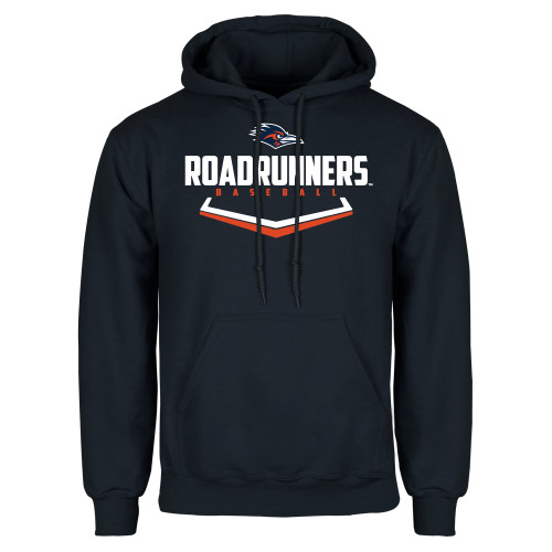  Navy Fleece Hoodie - UTSA Roadrunners Baseball Plate