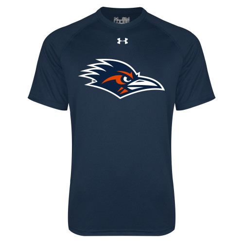  Under Armour Navy Tech Tee - UTSA Roadrunner Head