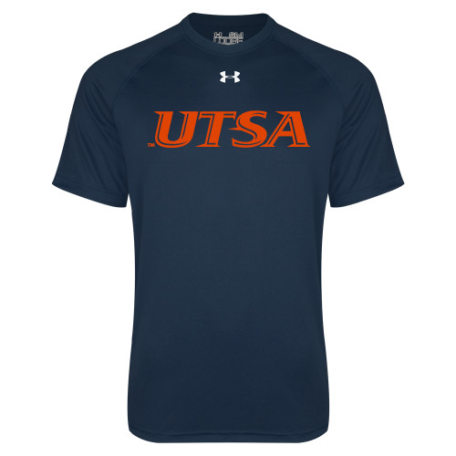  Under Armour Navy Tech Tee - UTSA