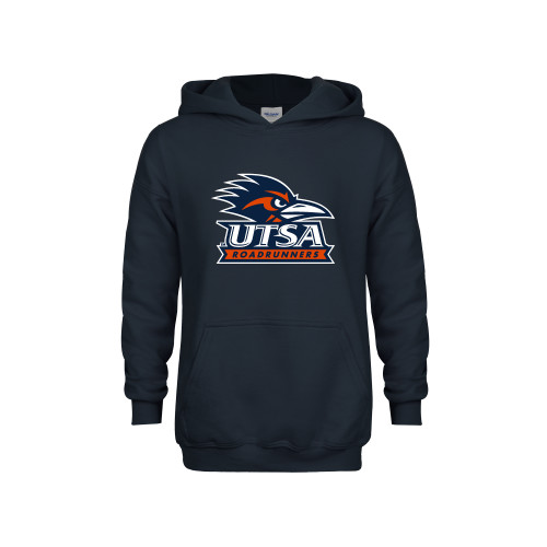 UTSA Youth Navy Fleece Hood