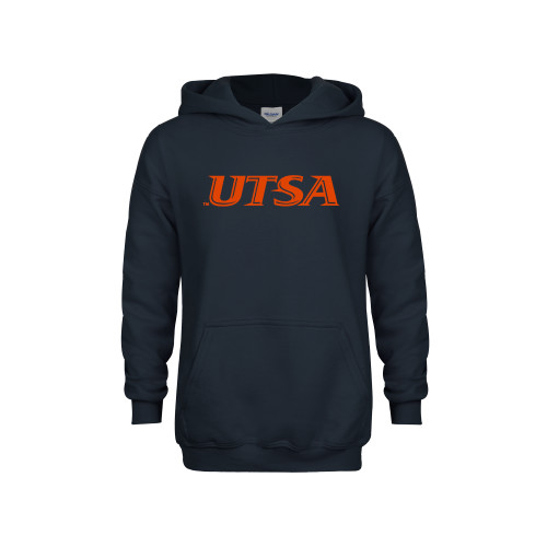 UTSA Youth Navy Fleece Hood