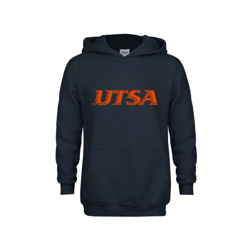 UTSA Youth Navy Fleece Hood