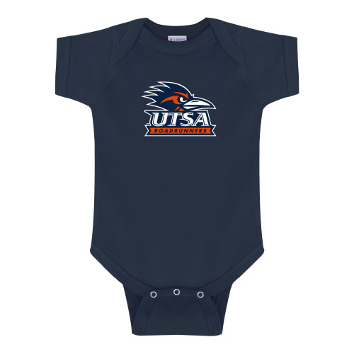 UTSA Navy Infant Ones