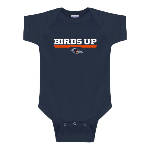 UTSA Navy Infant Ones