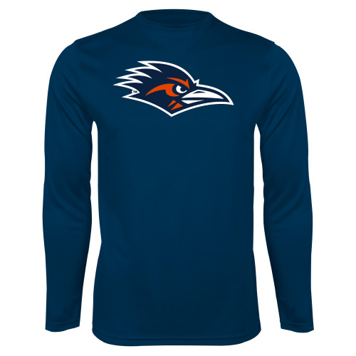 UTSA Navy Performance Long Sleeve Shi