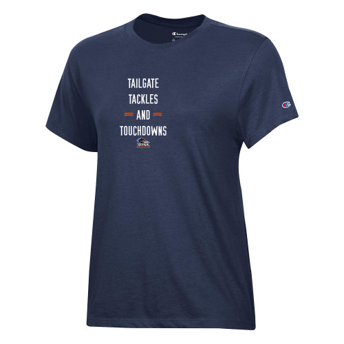 UTSA Champion Womens Navy Core Short Sleeve Tee