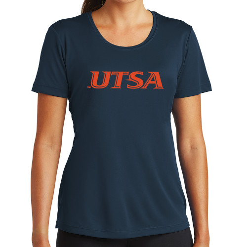 UTSA Womens Navy Performance T