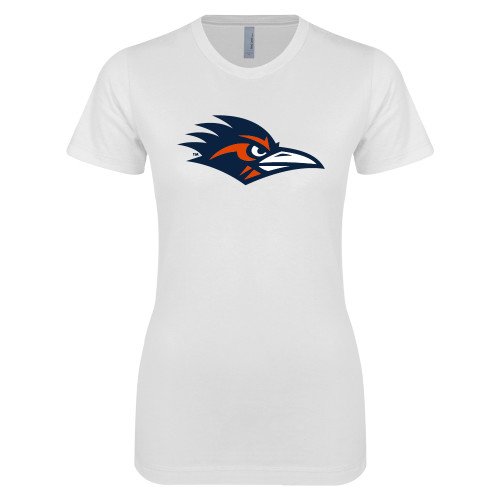 UTSA Next Level Womens White Boyfriend T