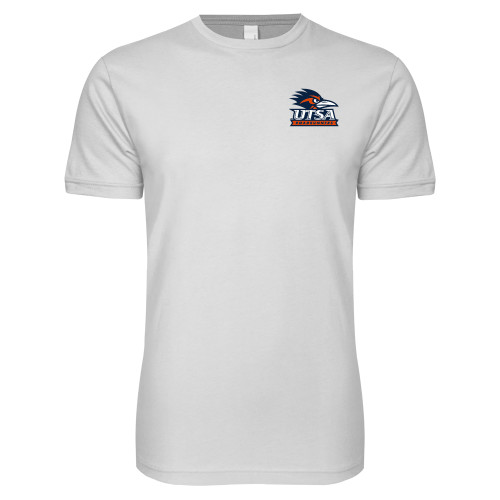  Next Level White SoftStyle T Shirt - UTSA Primary Mark