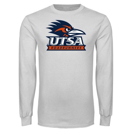 UTSA White Long Sleeve T Shi