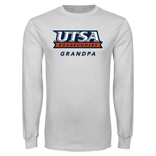 UTSA White Long Sleeve T Shi