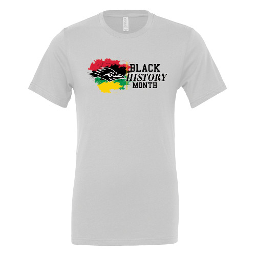  Bella + Canvas White Jersey Cotton T Shirt - Splash Black History Month