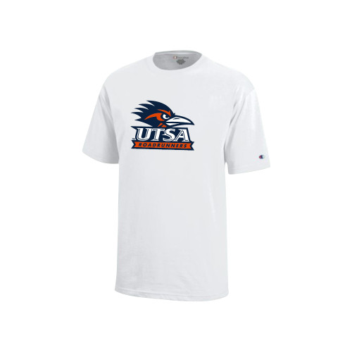 UTSA Champion Youth White Short Sleeve Tee