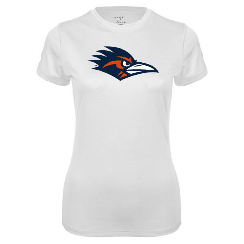 UTSA Womens White Performance T