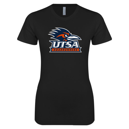 UTSA Next Level Womens Black Boyfriend T