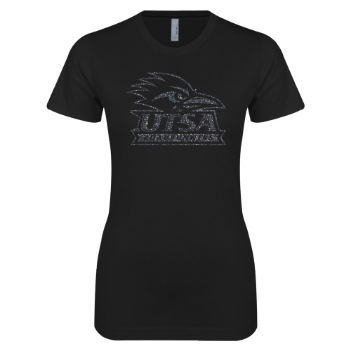 UTSA Next Level Womens Black Boyfriend T