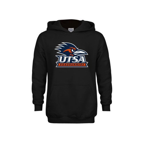 UTSA Youth Black Fleece Hood